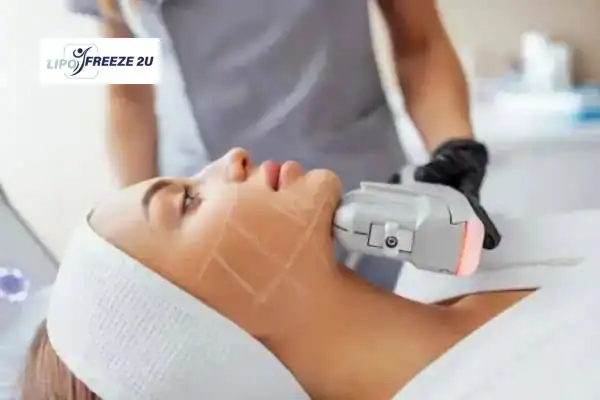 image of HIFU Weybridge treatment in progress.