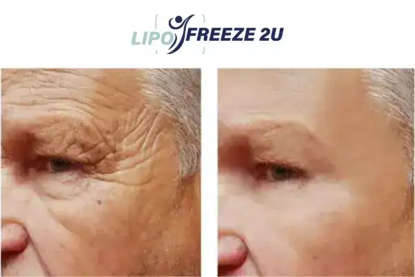 Mens before and after Morpheus 8 Weybridge results.