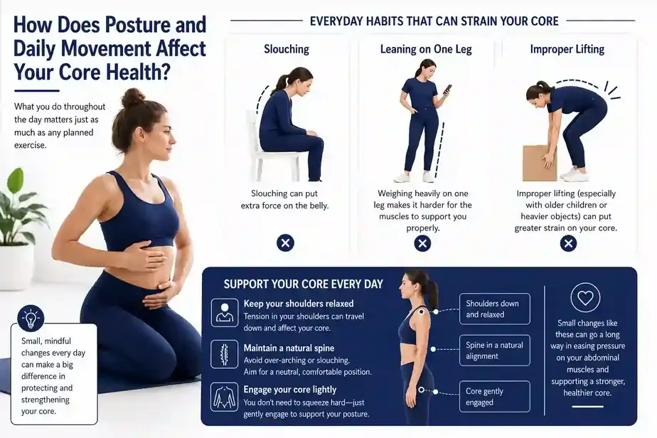 How Does Posture and Daily Movement Affect Your Core Health Weybridge?